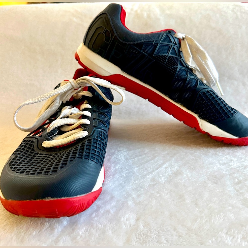 Reebok Women’s Navy and Red CrossFit sneakers